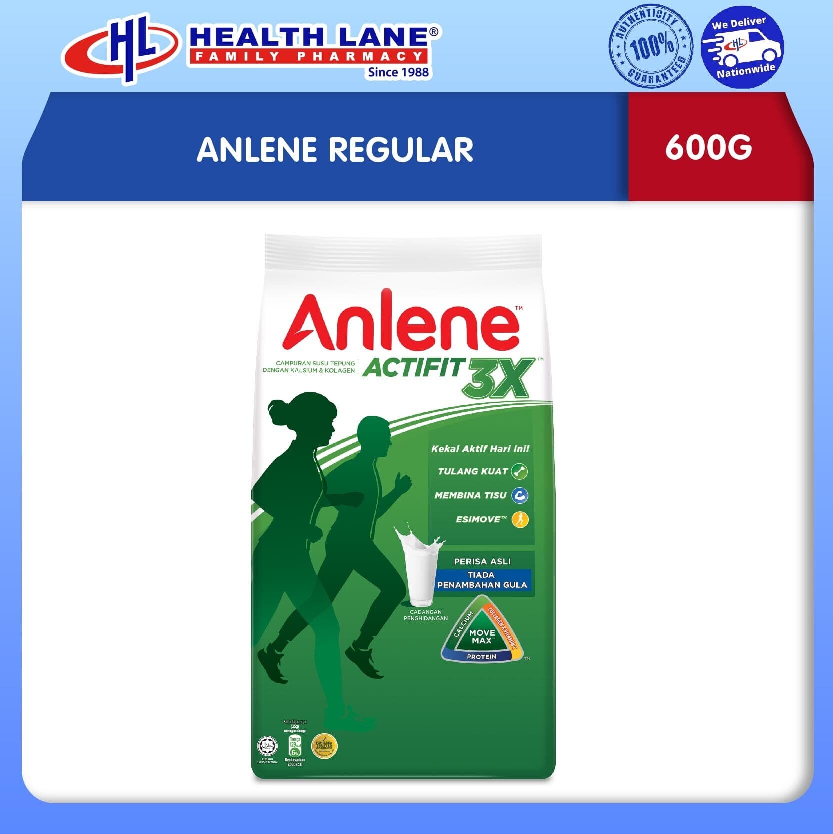 ANLENE REGULAR (600G)